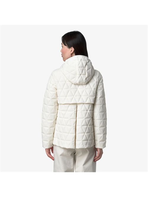 Giacca Madlaine donna colore white K-WAY | MADLAINE DIAMOND QUILTEDX42